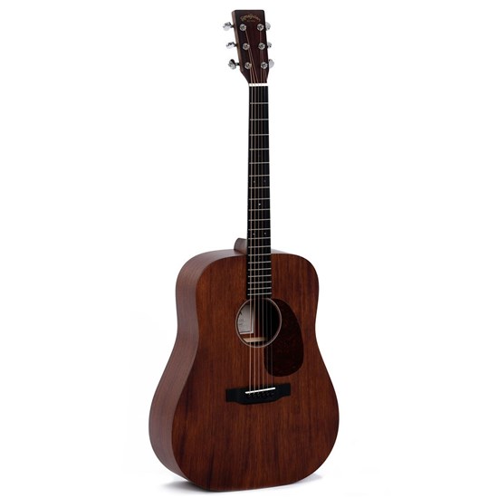 Sigma SDM-15E+ Acoustic Guitar w/ All Solid Mahogany Body & Pickup inc Gig Bag