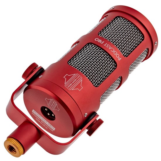Sontronics Podcast Pro Dynamic Podcast Microphone (Red)