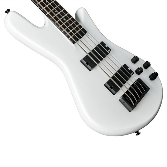 Spector NS Ethos HP 5 Electric Bass Guitar (White Sparkle Gloss)