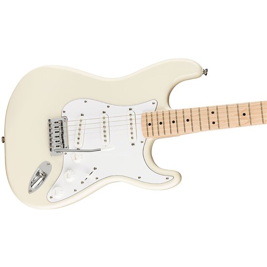 Squier Affinity Stratocaster Maple Fingerboard White Pickguard (Olympic White)