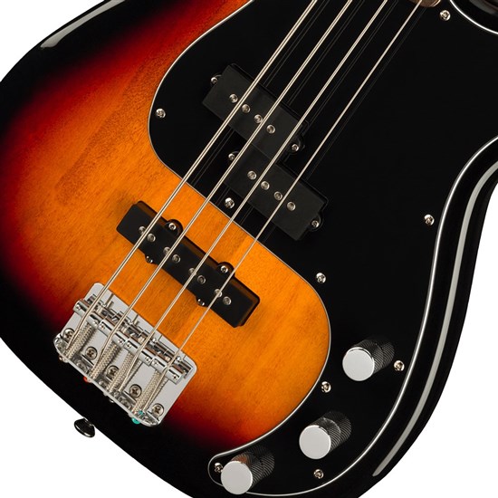 Squier Affinity Precision Bass PJ Laurel Fingerboard Black Pickguard (3-Color Sunburst)