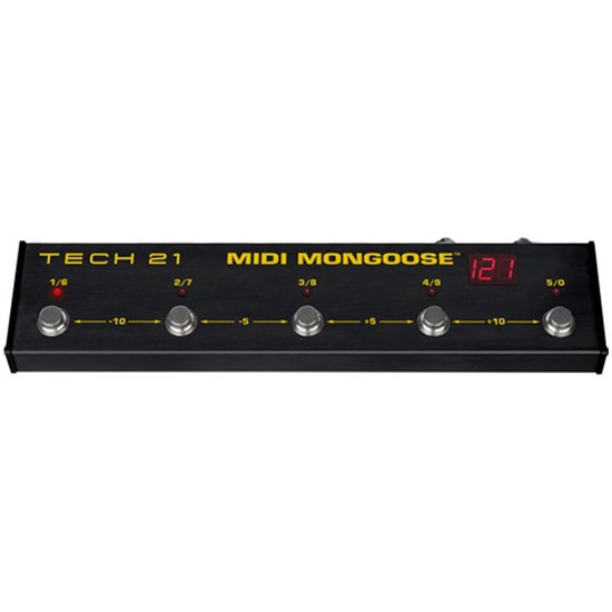Tech 21 MIDI Mongoose 5-Button Foot Controller