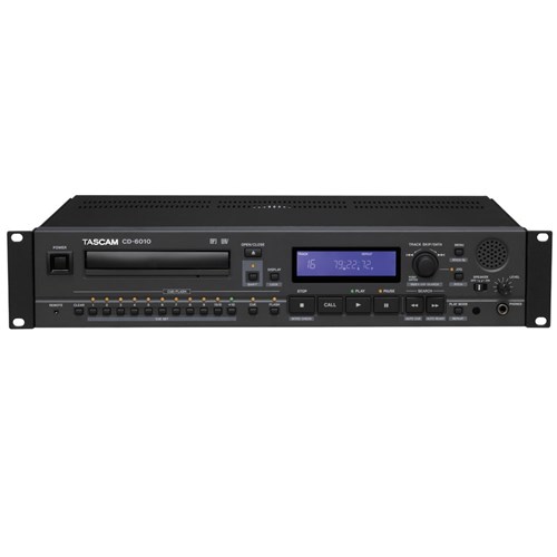 Tascam CD-6010 Professional CD Player 2U