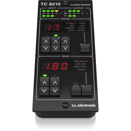 TC Electronic TC8210 DT Classic Mixing Reverb Plug-in Dedicated Hardware Controller