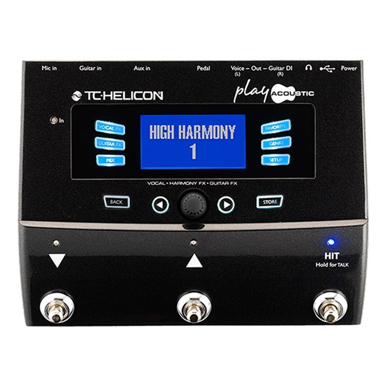 TC Helicon Play Acoustic Vocal & Guitar Multi-FX Pedal