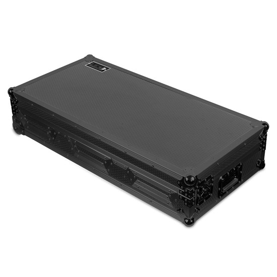 UDG Ultimate Flight Case Set Pioneer CDJ-3000/DJM-A9 Plus Laptop Shelf & Wheels (Black)