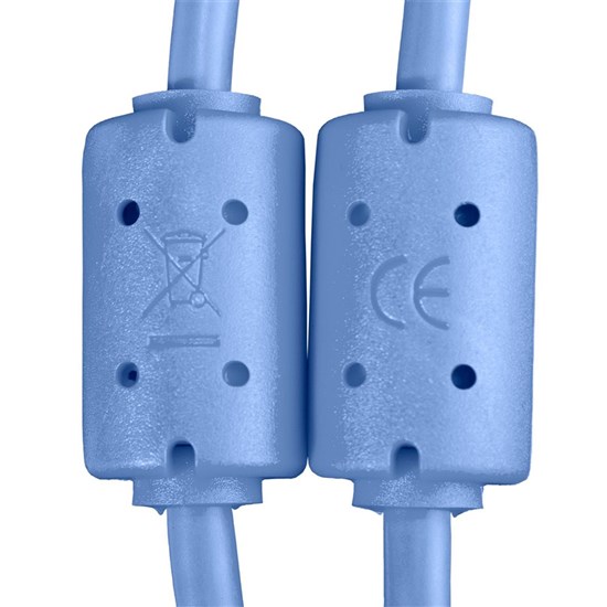 UDG Ultimate Audio Cable USB 2.0 C-B (Light Blue) Straight 1.5m