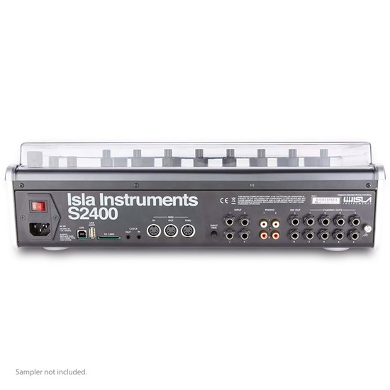 Decksaver Isla Instruments S2400 Drum Machine / Sampler Cover