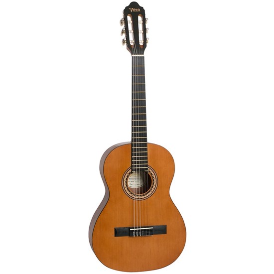 Valencia VC203H 200 Series 3/4 Size Hybrid Nylon String Guitar (Antique Natural Satin)