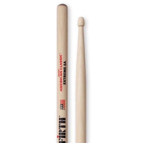 Vic Firth American Classic Extreme 5A Wood Tip Drumsticks