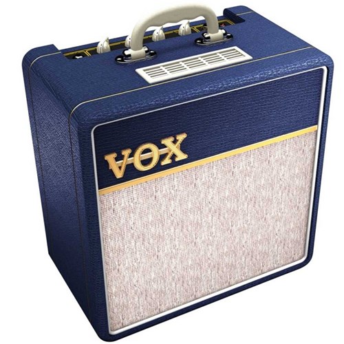 Vox AC4C1-BL Blue All Tube Guitar Amp Combo w/ Single 10