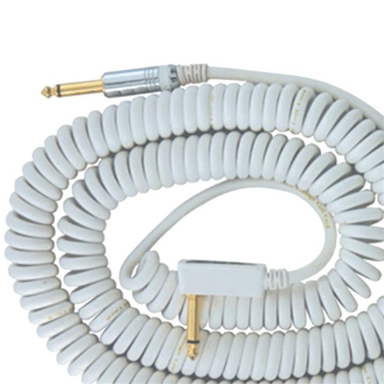 Vox VCC090 Vintage Coiled Cable - 9m (White)
