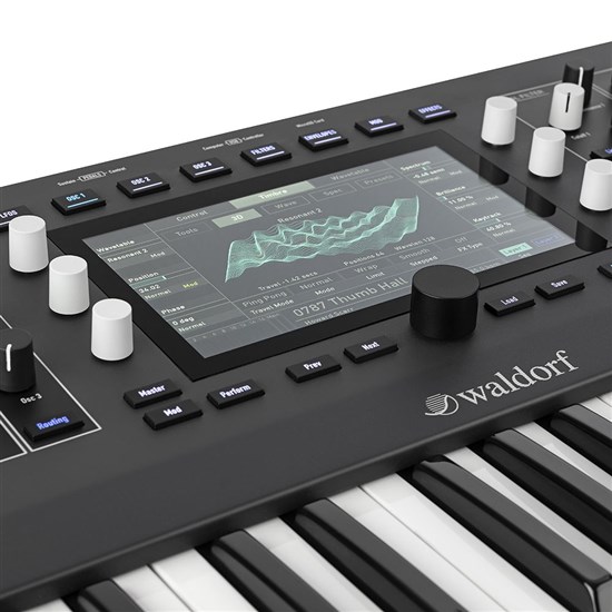 Waldorf Iridium Keyboard 16-Voice Digital Polyphonic Synthesizer