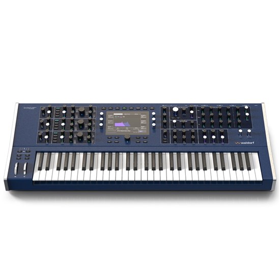 Waldorf Quantum MK2 8-Voice Polyphonic Synthesizer Keyboard w/ Semi-Weighted Keys