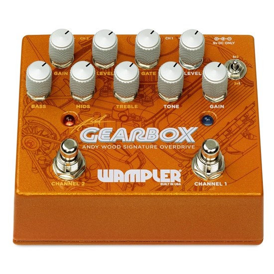 Wampler Gearbox Andy Wood Signature Dual Pedal