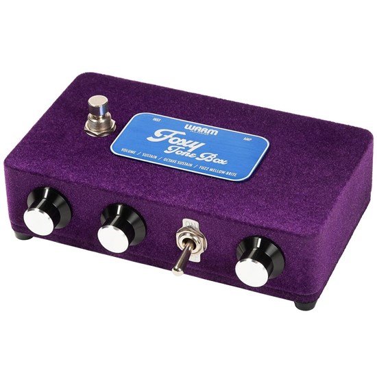 Warm Audio Foxy Tone Box Octave Fuzz Guitar Pedal (Limited Edition Purple)