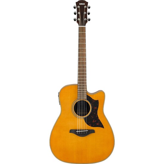 Yamaha A1M Modified Dreadnaught Acoustic Electric w/ Cutaway (Vintage Natural)