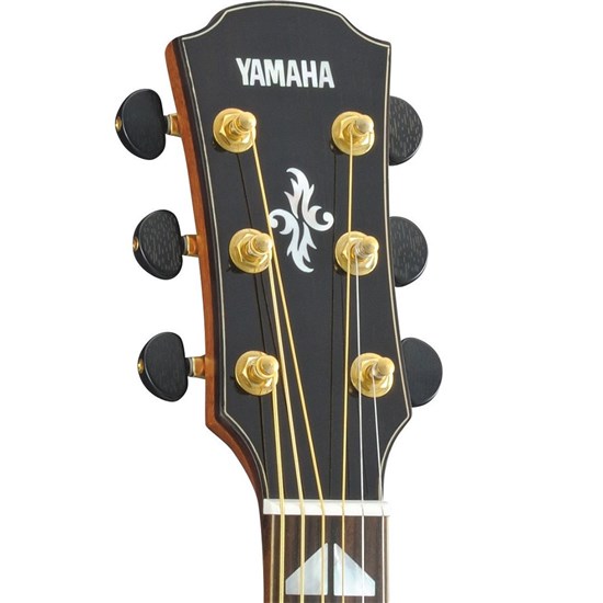 Yamaha APX1200II Acoustic/Electric w/Solid Top & Cutaway (Translucent Black)