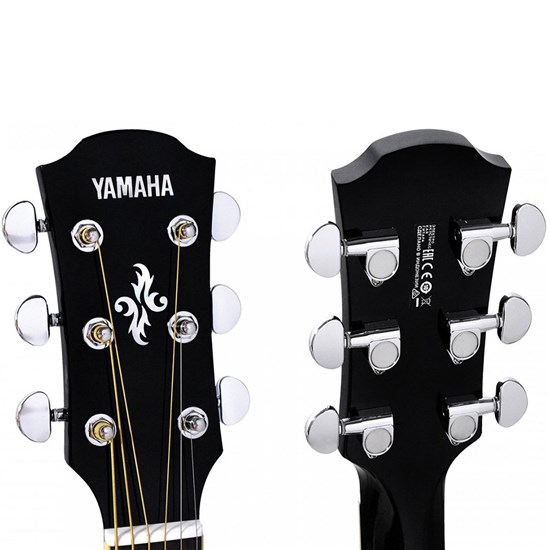 Yamaha APX600 Thin-Line Acoustic Guitar w/ Cutaway & Pickup (Black)