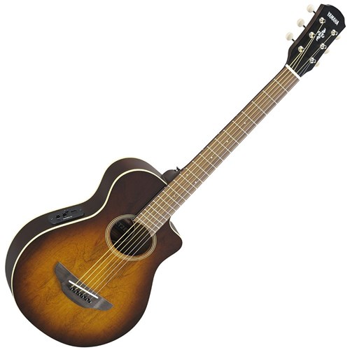 Yamaha APXT2EW Acoustic Guitar w/ Exotic Wood Top in Bag (Tobacco Brown Sunburst)