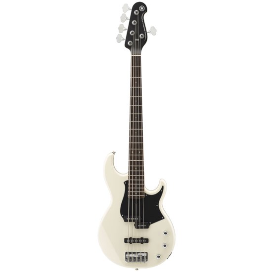 Yamaha BB235 5-String Bass Guitar (Vintage White)
