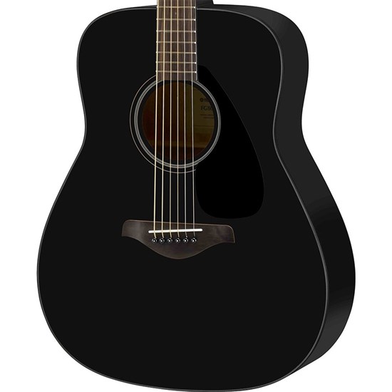 Yamaha FG800 Acoustic Dreadnought w/Solid Spruce Top (Black)