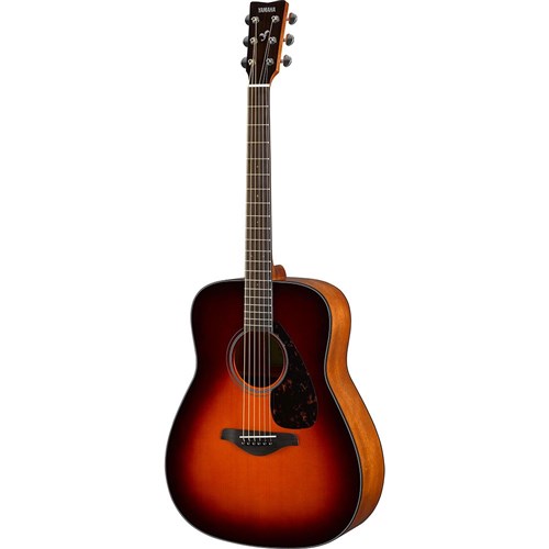 Yamaha FG800 Acoustic Dreadnought w/Solid Spruce Top (Brown Sunburst)
