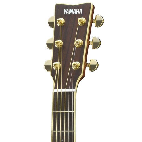 Yamaha LS6 ARE Small Body Acoustic Guitar w/ Solid Top & Pickup (Brown Sunburst) w/ Bag
