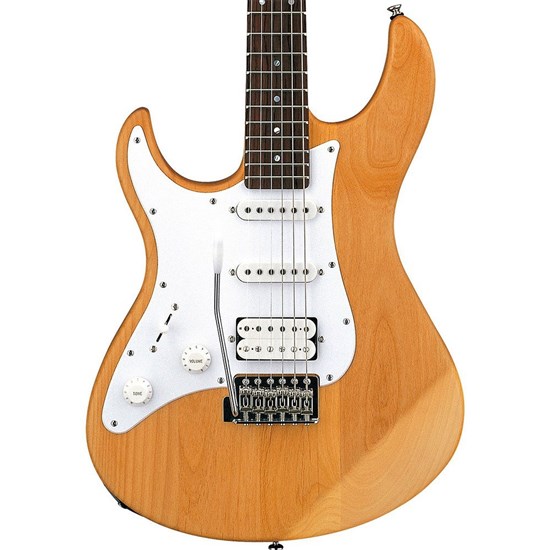 Yamaha PAC112JL Left-Hand Pacifica Electric Guitar (Yellow Natural Satin)