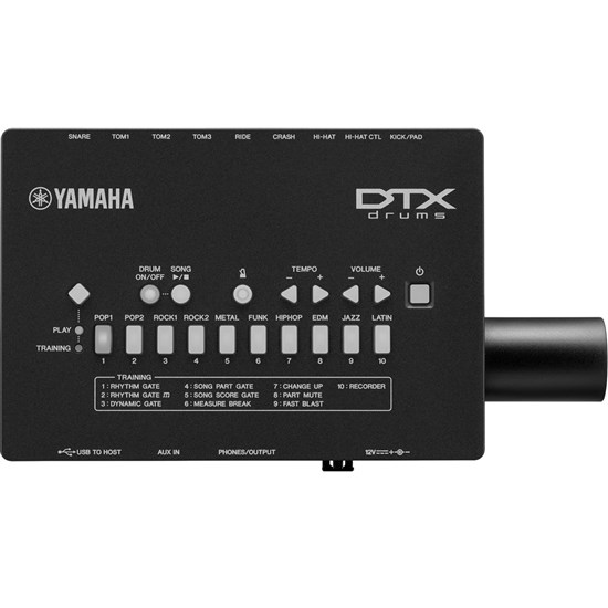 Yamaha DTX402K PLUS Electronic Drum Kit w/ HPH50 Headphones, DS550U Stool & Sticks