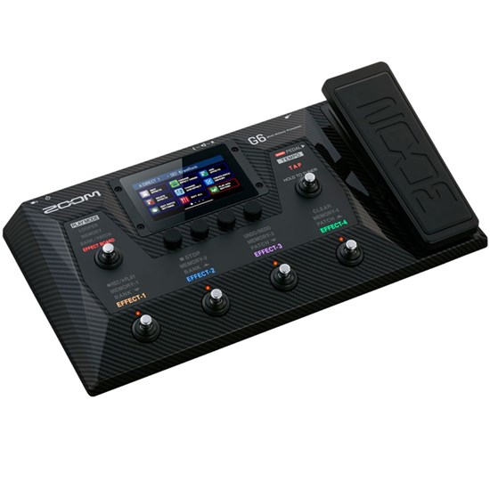 Zoom G6 Guitar Multi-Effects Processor for Guitarists