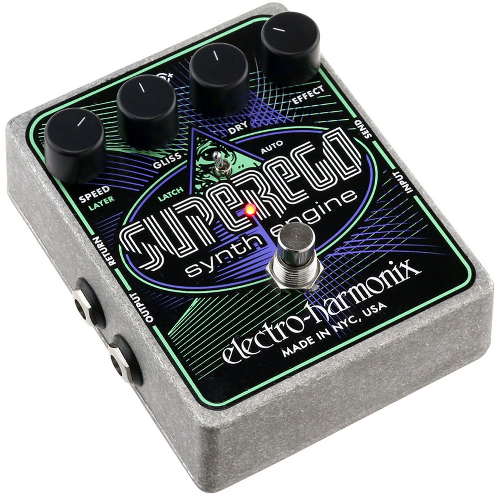 Electro Harmonix Superego Synth Engine Pedal | Guitar Synthesisers ...