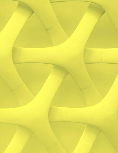 yellow interlacing pattern